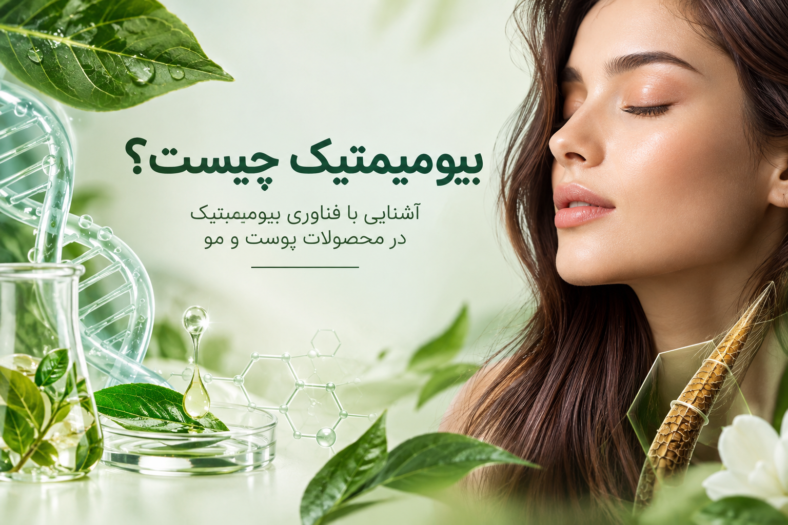 بیومیمتیک چیست؟ آشنایی با فناوری بیومیمتیک در محصولات پوست و مو