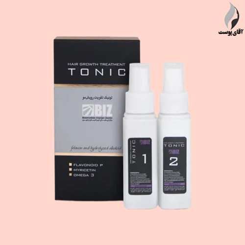 محلول تونیک تقویت و روی مجدد مو